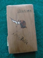 BUONO DI CASSA DA UNA LIRA CON CUSTODIA SOUVENIR ISOLABELLA LAGO MAGGIORE