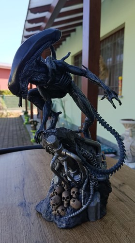 Alien action figure resin - figure, 3d