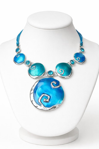 Collana con dichiarazione - , a