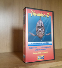 James Cameron _ PIRANA PAURA (1981) VHS Classic Movie _ EDIZIONE ITALIANA HORROR