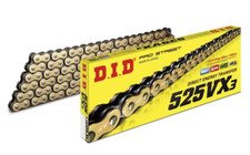 ✅ CATENA DID 525 VX3  color ORO 114 maglie