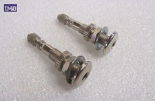 2 VALVOLE PER CAMERA D´ARIA BICI MARCA RECORD NUOVA - RESTAURO EPOCA NOS VINTAGE