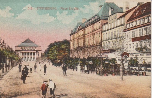 Cartolina strasburgo la - cartolina,