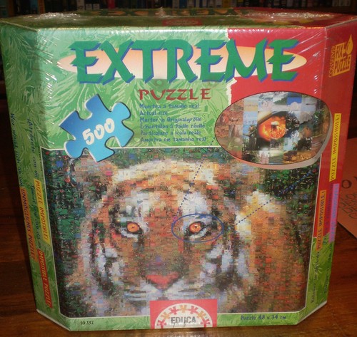 Puzzle educa muso tigre - puzzle, di