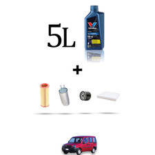 HOFFCAR Kit tagliando 4 FILTRI