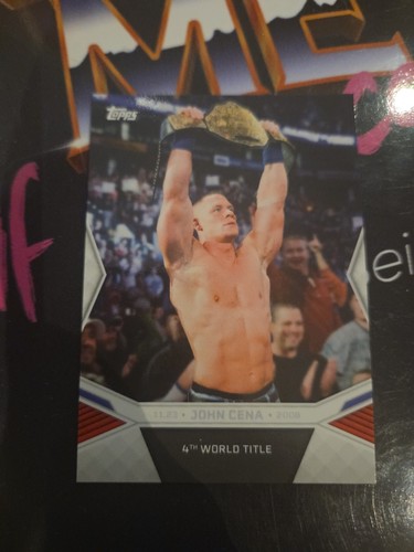 Topps wwf wwe - wwe, cena