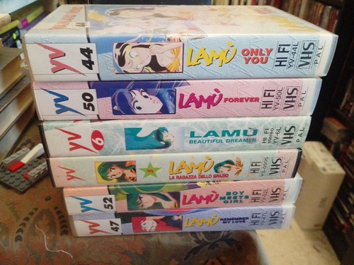 Lotto vhs lamù - vhs, yamato