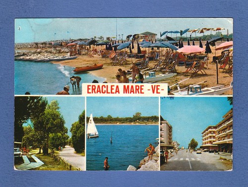 Eraclea mare vedute viaggiata - vedute,