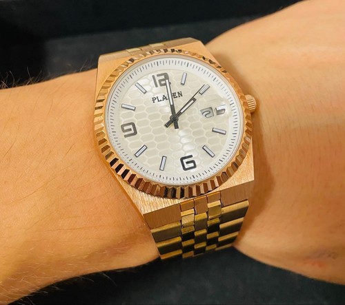 Orologio uomo oro rosa - , con