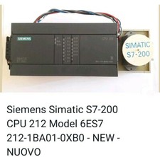 LOTTO PLC SIEMENS S7 200 CPU 212 E 214 COMPLETO DI ACCESSORI