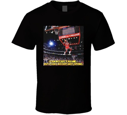 Maglietta michael jordan quote - michael,