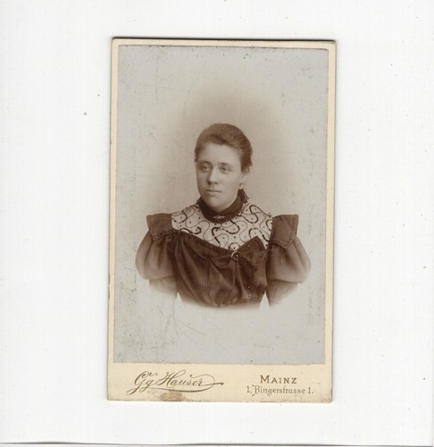 Foto cdv ritratto donna - cdv,