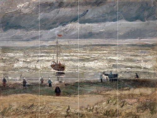 Pannello ceramica mosaico - , di