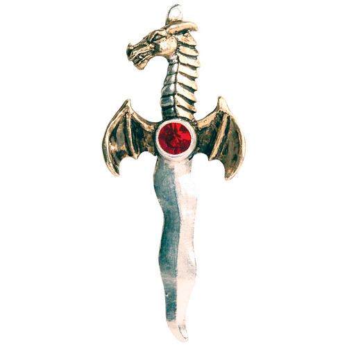 Collana con ciondolo drago