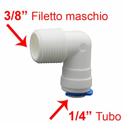 Raccordo gomito 1 - -, 1/4"