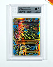 Pokemon BGS 8.5 Primal Groudon Ex #97 Full Art XY Origini Antiche 2014 Italiano