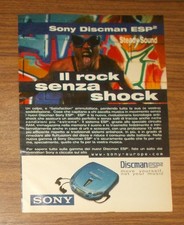 Rara Pubblicità Vintage SONY