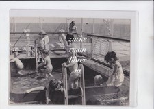 foto nave? Mercantile anni 40/50 bagnanti piscina bambini LLOYD TRIESTINO