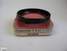 Zeiss Ikon Lente di Conversione B50 - 0,5m per Icarex 35 Kamera Obiettivo Tessar