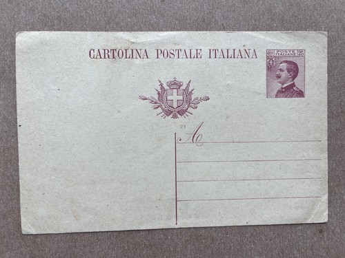 Intero postale italia regno - p),