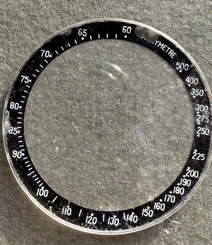 Vetro minerale vintage omega - vetro,