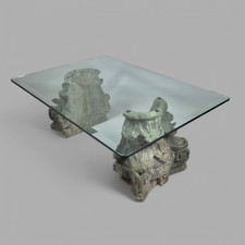 TAVOLO DA SALOTTO IN CRISTALLO