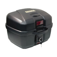Bauletto Moto Baule Motorino Scooter Universale Nero con Serratura Top Case 36 L