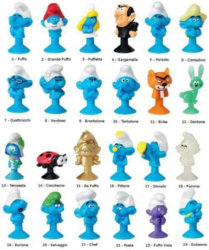 Stikeez puffi viaggio nella - i,