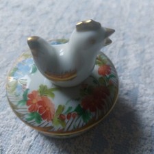 Scatolina Limoges France – porcellana finemente dipinta a mano