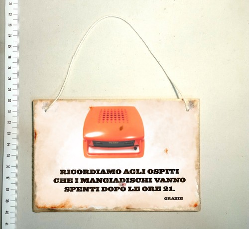 Targa recente legno - targa,