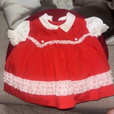 Vestito bambino rosso e bianco