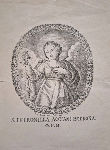 Santa petronilla patrona - petronilla,