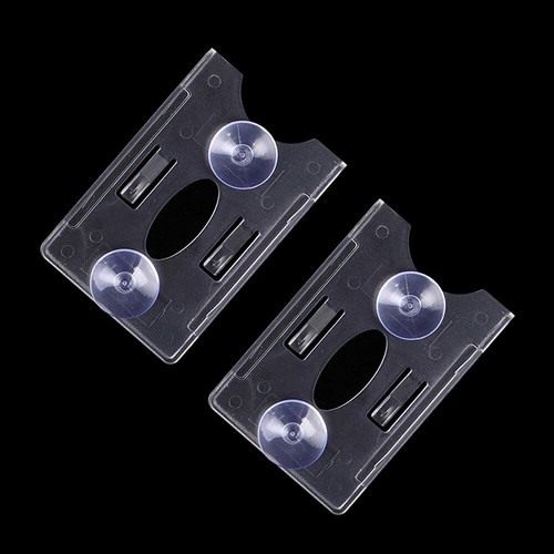 2pz porta carte trasparente - 2pz,