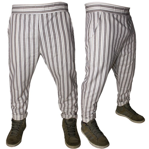 Pantaloni uomo righe estivi - a,
