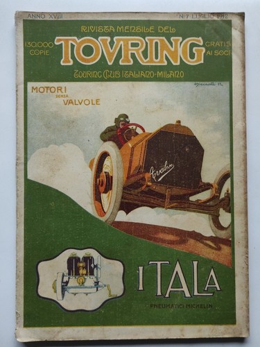 Rivista touring club italiano - touring,