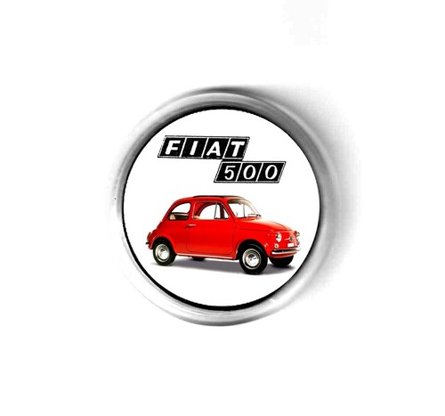 Spilla new fiat 500 - 1, macchina
