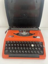 Macchina Da Scrivere BROTHER 210 orange  Anni 70, vintage