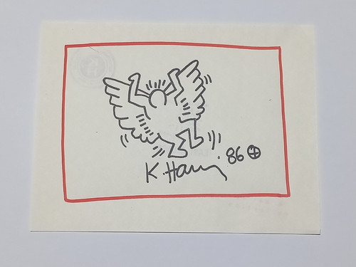 Disegno carta keith - keith, haring