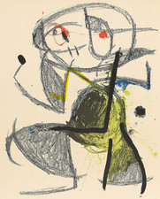 Lithographie Joan Miro 1983