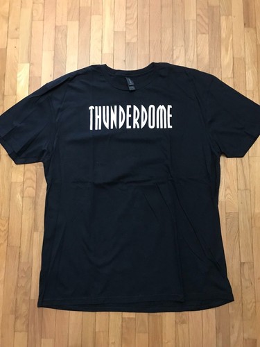 Thunderdome logo black shirt - logo,