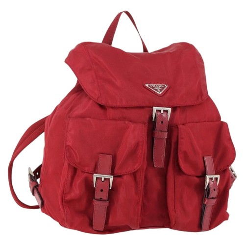 Zaino prada nylon rosso - prada,