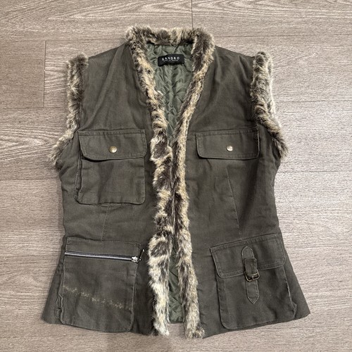 Gilet sandro eco pelliccia - eco,