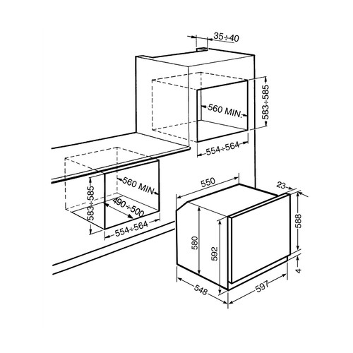 Click forno elettrico - forno,