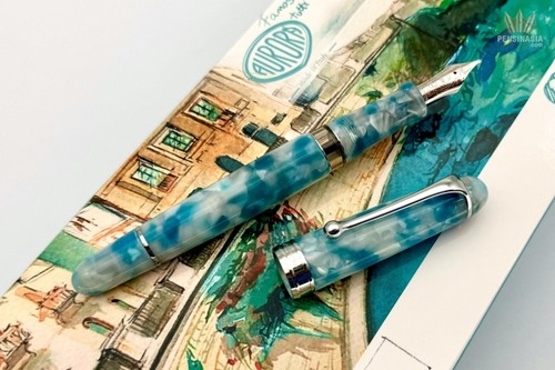 Penna stilografica aurora - penna,