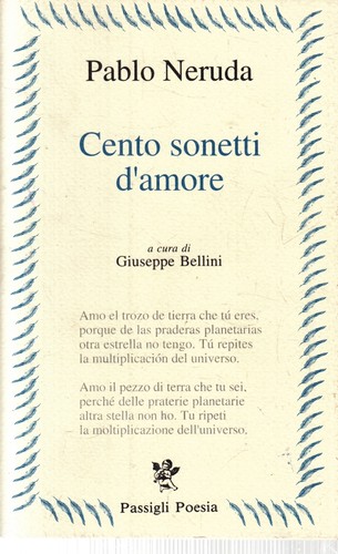 Cento sonetti amore pablo - d'amore,
