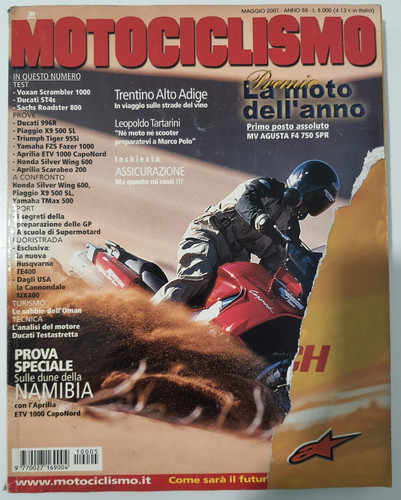 Motociclismo maggio 2001 - motociclismo,