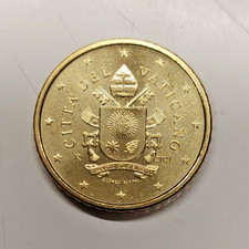 CITTA DEL VATICANO 50 centesimi euro 2021