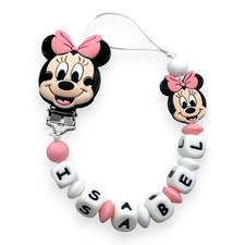 Catenella Portaciuccio Con Nome, Personalizzato I Ogni Sua Parte, Tante Clip Por