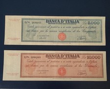 Banconote Italiane Coppia