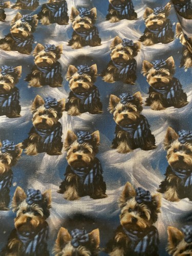 Tessuto yorky dog 26 x22 - -, 26"x22"